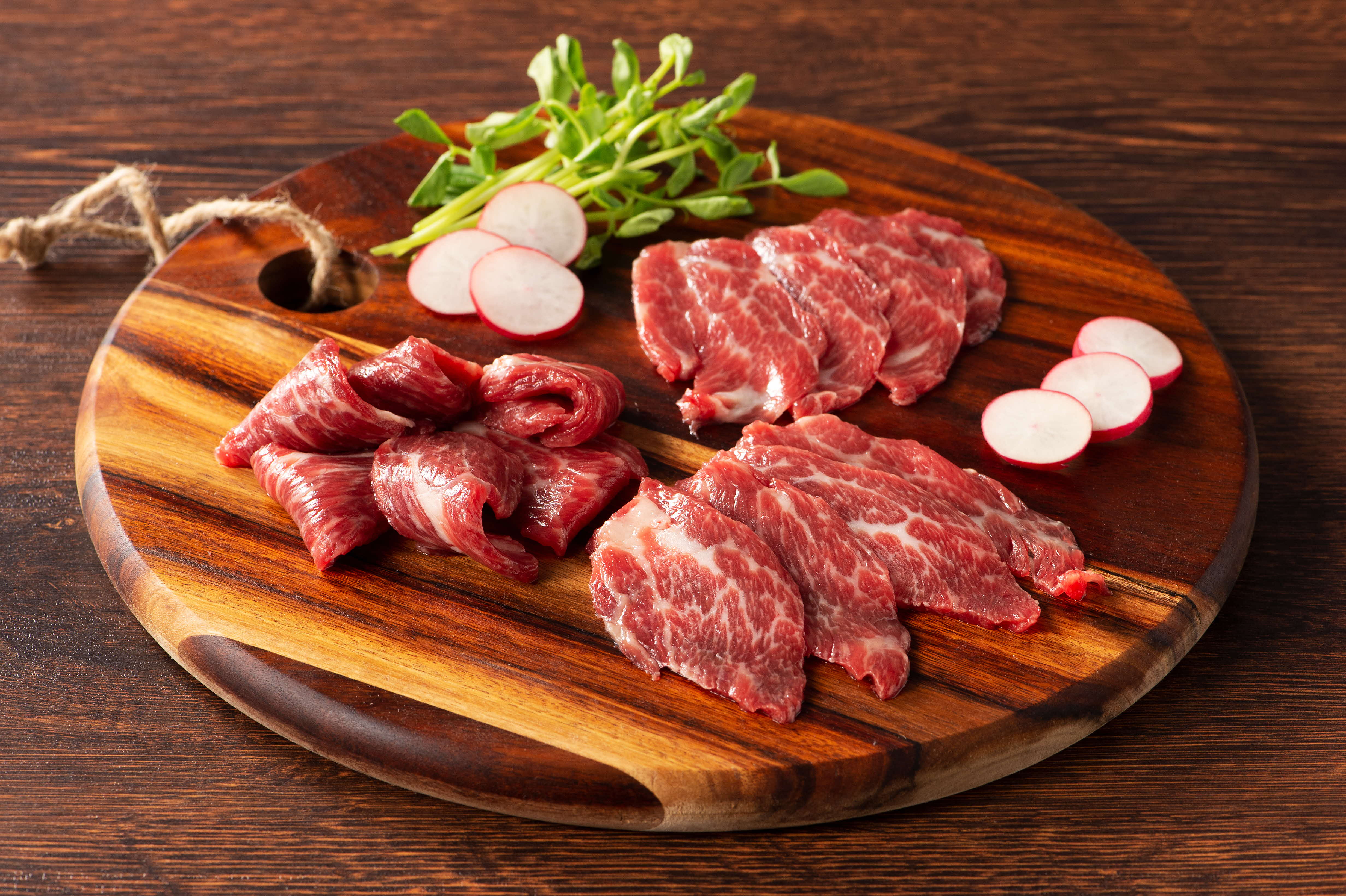 ふじ馬刺し専門店オススメ部位詰合せ 5セット 合計約1850g