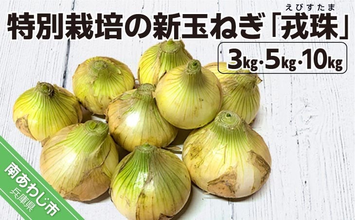 
                  【量が選べる！新玉予約！】ひょうご安心ブランド認証 特別栽培の玉ねぎ「戎珠（えびすたま）」　◆配送3月中旬～6月中旬
                