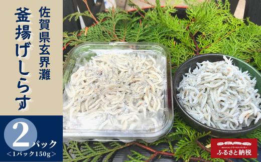 
            泳がせ釜揚げしらす　2パックセット（150g×2）
          