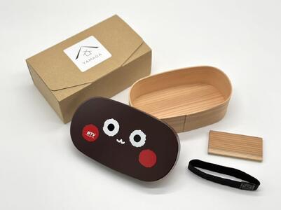 テレビ和歌山×山家漆器店 紀州漆器 木製 曲げわっぱ 栄谷五郎 まげわっぱ