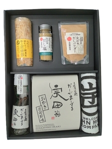 宗田節の調味料等 ６点詰め合わせ（竜串セット）【令和6年1月発送予定】贈答 ギフト お中元 お歳暮 かつお節 だし塩 出汁醤油 おかき あられ せんべい 鰹だし【R00411】
