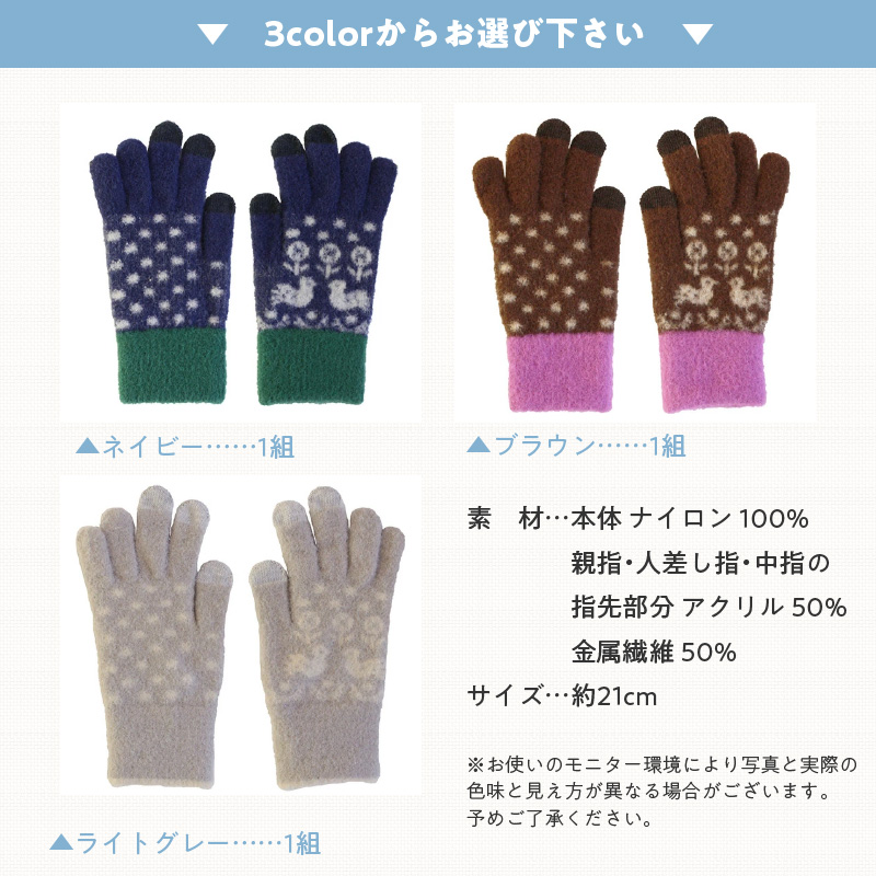 手袋　ことり