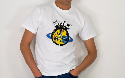伊賀市 マンホールTシャツ 白【Lサイズ】【jnud0001-3】