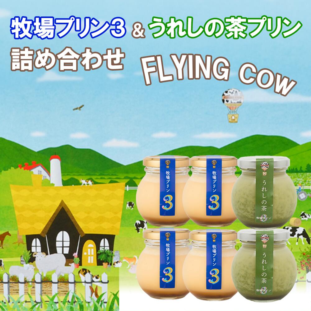 【ふるさと納税】牧場プリン3　うれしの茶プリン詰め合わせ（CK016)