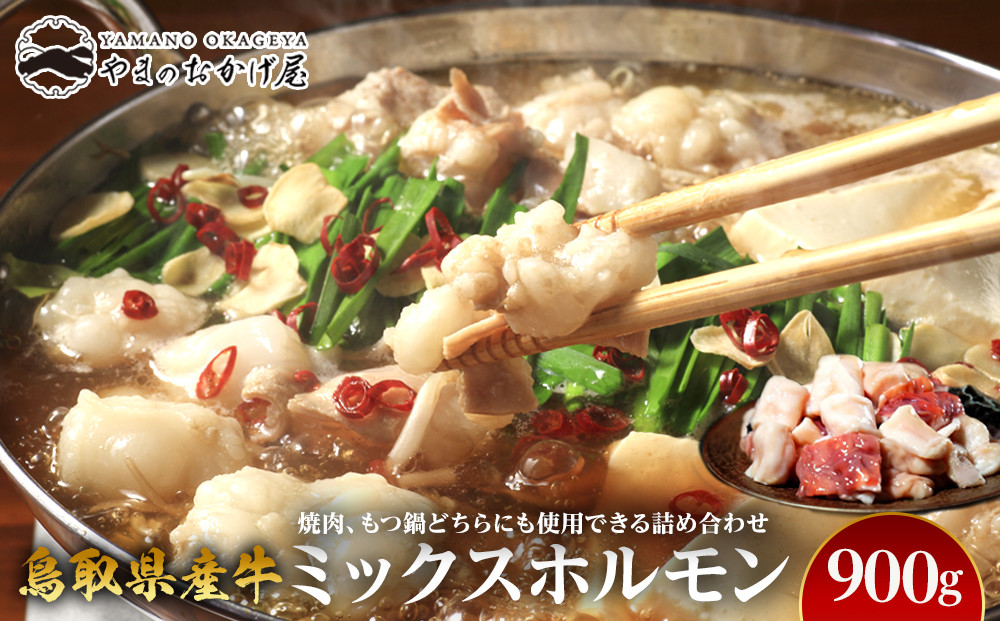 73.鳥取県産牛 ミックスホルモン 900g