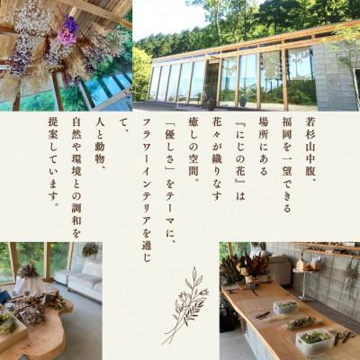 ふるさと納税 篠栗町 【発送月固定定期便】ドライフラワー 季節のスワッグ 全3回 |  | 02