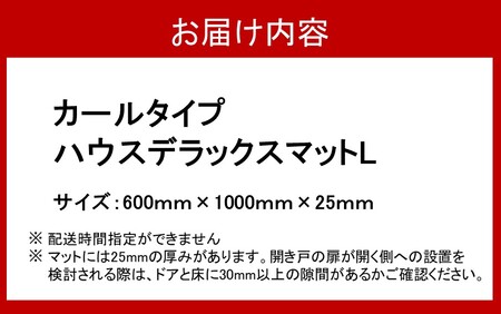 2316R_玄関マット 汚れ落とし ハウスデラックスマット カールタイプL 60cm×100cm 