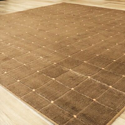 【ふるさと納税】抗ウィルス、抗アレル物質、抗菌、消臭、防ダニ【PT-5】カーペット 190×190 ブラウン [0923]｜抗ウイルス 抗アレル物質 抗菌 消臭 防ダニ 耐久性 研究 エリアラグ 新生活 引越し 模様替え 機能性 快適 買い替え