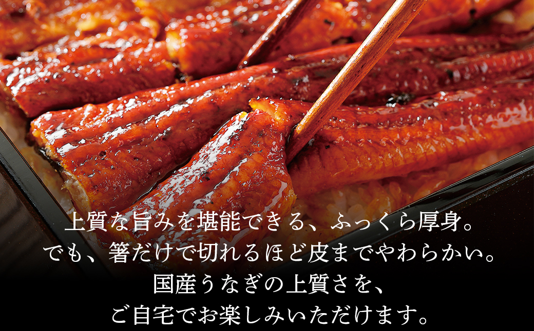 【2026年2月下旬発送】 国産 うなぎ 蒲焼き 4尾 タレ付き