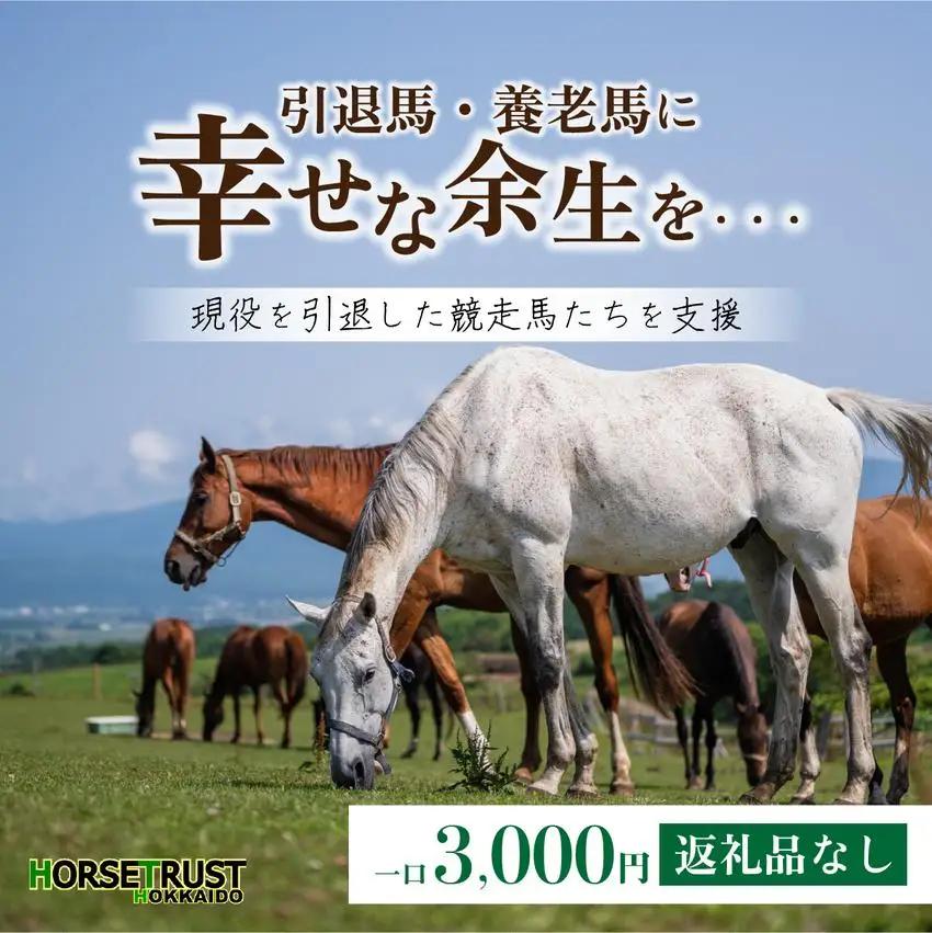 ホーストラスト北海道引退馬支援 3000円分