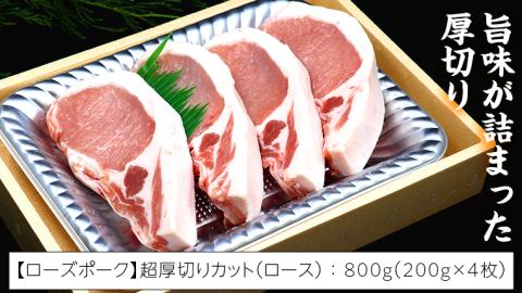 【 厚切り ! 】 常陸牛 × ローズポーク コラボ セット 1.4kg A4 A5 ランク 霜降り サーロイン ステーキ BBQ 厚切 牛肉 肉 にく とんかつ トンテキ ブランド豚