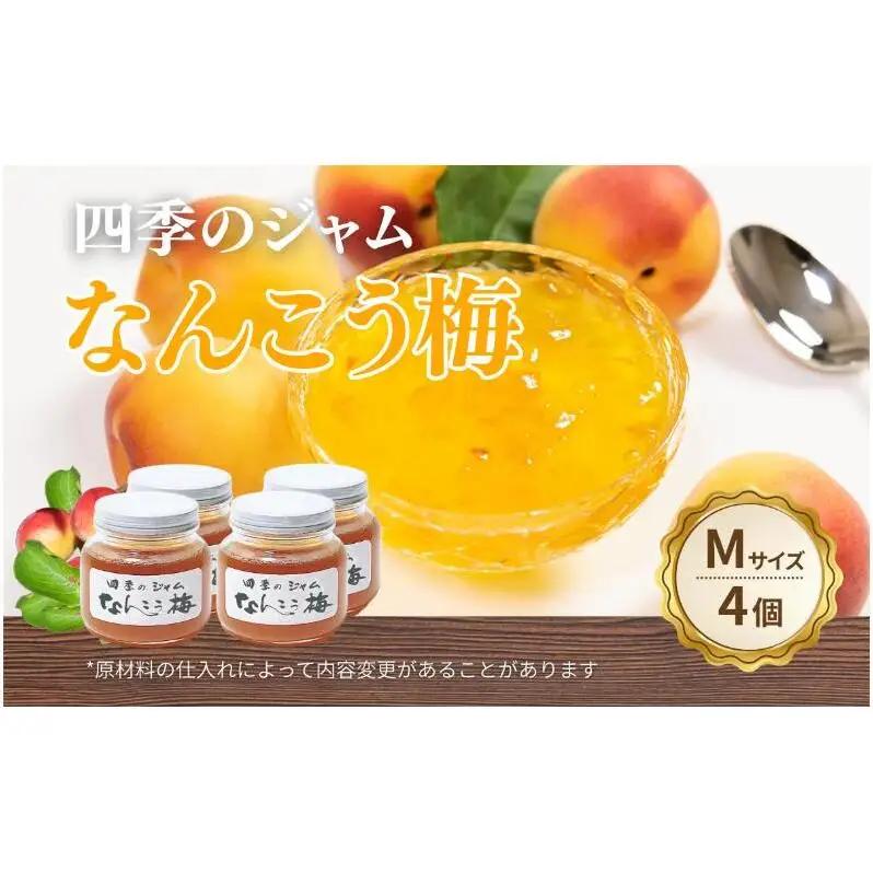 ジャム なんこう梅（M）4個セット 手作り セット 梅 朝食 ジャム