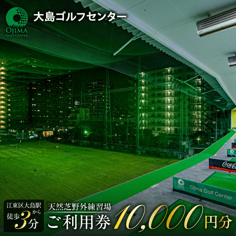 【ふるさと納税】天然芝屋外練習場ご利用券 東京都 江東区 ゴルフ 練習場 天然芝 弾道測定器 トラックマンレンジ 利用券 チケット 駅近 駅チカ 練習 初心者 上級者 分析 送料無料