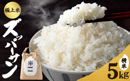 【令和7年産】ズッパーサン精米5kg（5kg×1袋）　100P9005