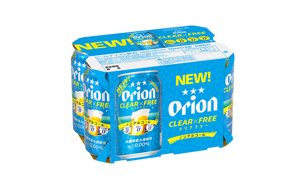 「オリオンビール」オリオンクリアフリー＜350ml×24本＞計8400ml