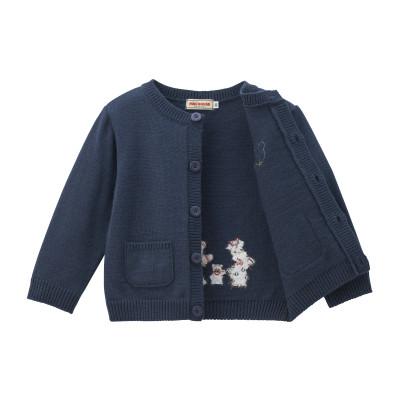 ふるさと納税 南アルプス市 ミキハウス　ニットカーディガン　100cm |  | 03