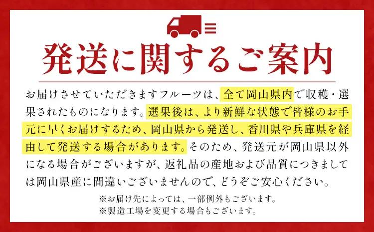 【定期便】旬のフルーツ定期便 岡山のﾌﾙｰﾂ 定期便 Aコース 2回定期便 岡山県産 桃 シャインマスカット ニューピオーネ 梨 《7月上旬-10月末頃出荷》岡山県 笠岡市 フルーツ 旬 果物 ぶどう