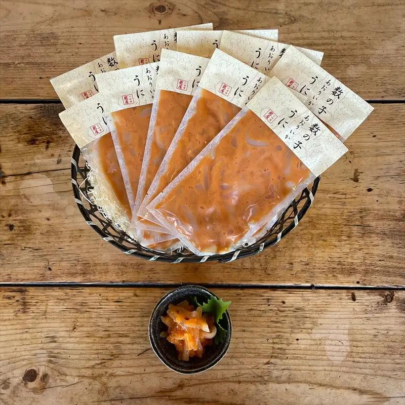 王様の塩辛 雲丹風味 10パック【あおりいか 塩辛 うに おつまみ 珍味 惣菜 海鮮 いかの塩辛 珍味 お取り寄せ 御中元 お中元 お歳暮 父の日 母の日 贈り物 日本酒 焼酎 塩辛】【神奈川県小田原
