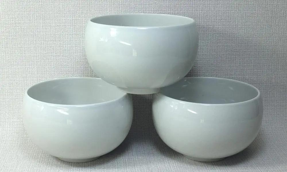 【波佐見焼】φ１5.５ｃｍ丼3個組 白　【西海陶器】 3 67594｜波佐見焼 陶器