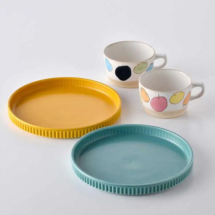 NB 93【波佐見焼】大人気 プレート スープマグ 含む オリジナルセットアップ商品 食器 皿 【陶もと/トーエー】 [NB93] 波佐見焼