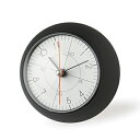 【ふるさと納税】earth clock less / ブラック（TIL19-09 BK）レムノス Lemnos 時計　 工芸品 装飾品 民芸品 伝統技術 インテリア 時計 五十嵐威暢 球体 地球 美しい おしゃれ