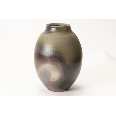 ふるさと納税 備前市 山麓窯　木戸明彦作　縦長壺 |  | 01