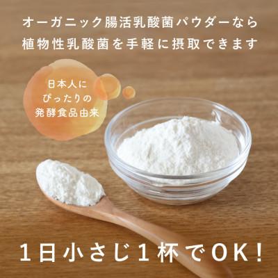 ふるさと納税 瑞穂町 日本の発酵食品からとれた「オーガニック腸活乳酸菌パウダー」100g×3袋セット |  | 02