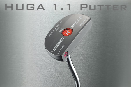 HUGA 1.1 PUTTER (ベント／センター) スチール | ゴルフ DOCUS クラブ パター ※離島への配送不可 _CZ60