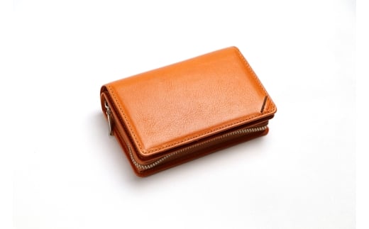 キーケースウォレット キャラメル 牛革 (栃木レザー)｜キーケース メンズ レディース 革 車 小銭 コイン カード 鍵 スマートキー 革財布 本革 レザー 革職人 デュアルライン [1220]