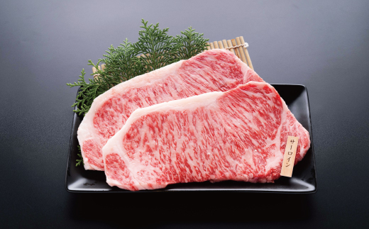 【感謝・期間限定100g付き】 ＜100個限定＞ 牧場直送 四万十牛（メス牛）特選 サーロインステーキ 約500g（400g＋100g） 高知 しまんと 四万十 肉 牛肉 黒毛和牛 四万十市 霜降り 