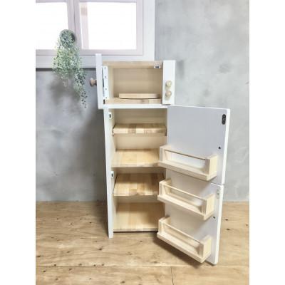 ふるさと納税 茅野市 メーベルヒナナ　木製　L・Lワイドサイズ　ナチュラル用　レンジ・冷蔵庫セット　ナチュラル |  | 02