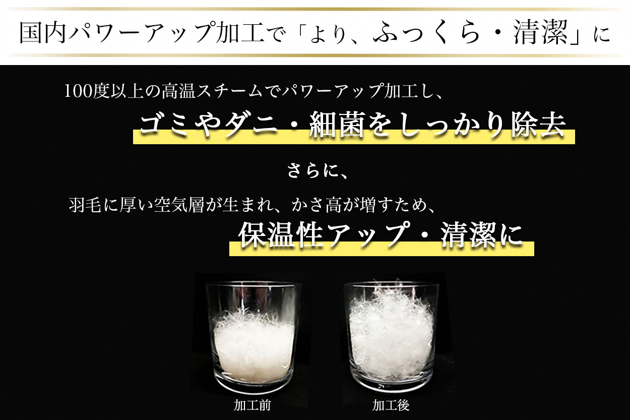 【ブルー】軽くて暖か 京都金桝 羽毛布団 本掛け シングル ハンガリーホワイトダウン90％ DP360 日本製 京都亀岡産 ｜ 冬用 掛け布団 掛布団 ｜ アクア