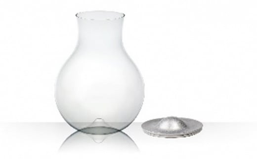 【高岡銅器】Decanter AROWIRL fortwo　Silver[№5616-1120]