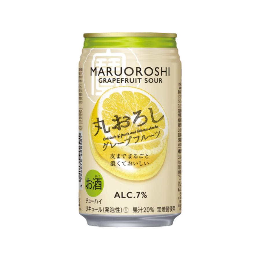 ＜タカラ＞寶「丸おろし」(グレープフルーツ)350ml×24本