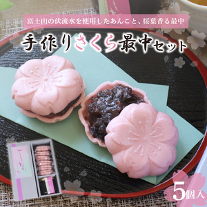 最中 さくら最中 5個 もなか