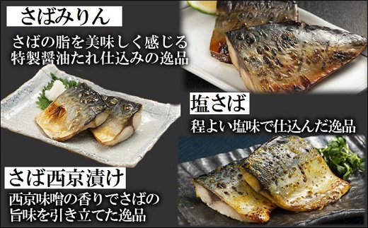 漁協直送！焼き魚5種5袋セット【B0-159】 さば ぶり みりん漬け 塩焼き 西京漬け 長崎県産 国産 肴 急速凍結 旨味 焼くだけ 簡単