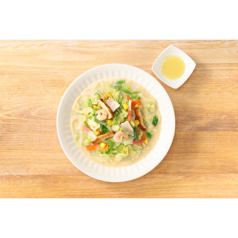 【3ケ月定期便】リンガーハットの野菜たっぷりちゃんぽん（4食入り）