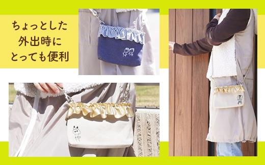 KZ024　お絵描き刺繍　携帯ポーチ