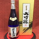 【ふるさと納税】山陰浜田の日本海を思い出す！「環日本海 大吟醸 荒波」（720ml） 酒 お酒 大吟醸 山田錦 冷酒 【651】