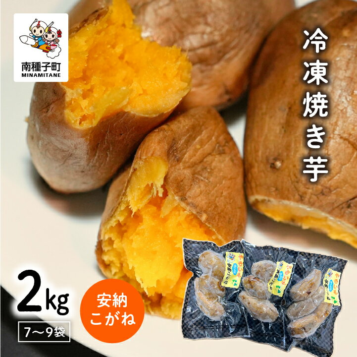 【ふるさと納税】 《 プレミアム 》 安納芋 冷凍 焼き芋 安納こがね 約 2kg 冷凍 小分け 7〜9袋 幻 安納いも スイーツ お菓子 焼きいも 芋 2キロ デザート おやつ 種子島産 お取り寄せ 人気 おすすめ ギフト 返礼品 南種子町 鹿児島 かごしま 【観光物産館トンミー市場】