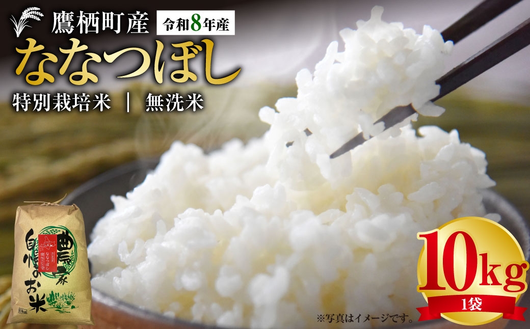 
                  【 令和8年産 】 ななつぼし （ 無洗米 ） 約10kg 北海道 鷹栖町 たかすタロファーム お米 米 こめ コメ 白米 白飯 飯 ご飯 おにぎり ブランド米 ブランド
                