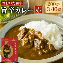 【ふるさと納税】百年の恵み おおいた和牛旨辛カレー(赤) 3個 5個 10個 セット 1箱 200g カレー レトルトカレー レトルト食品 おおいた和牛 和牛 牛 備蓄 常備食 保存食 お取り寄せ 常温保存 送料無料