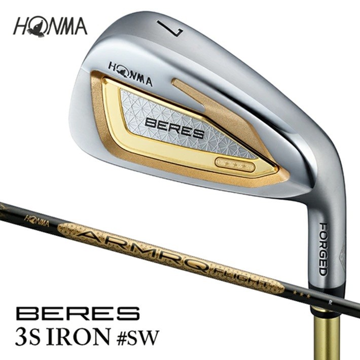 
                  本間ゴルフ BERES (2026) 3Sグレード ARMRQ FLIGHT 3S #SW（1本） ゴルフクラブ アイアン IRON　SHG0135
                