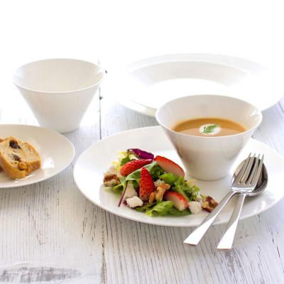 ふるさと納税 白山市 【NIKKO】ペアブランチセット「エクスクイジット」《ニッコー食器》(11700-SS28) |  | 01