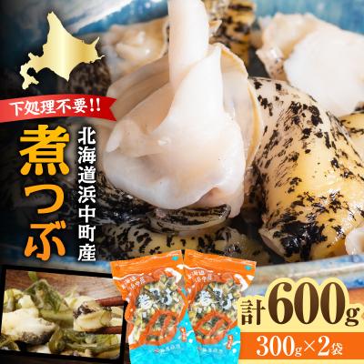 ふるさと納税 浜中町 下処理不要で便利!!噛むほど旨い 浜中町産 煮つぶ(灯台つぶ・むき身・冷凍)_H0022-113