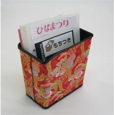 【山田人形店】愛知県北名古屋市　和室にぴったりなおしゃれな西陣織金襴小物入れ　3個セット　【1587392】