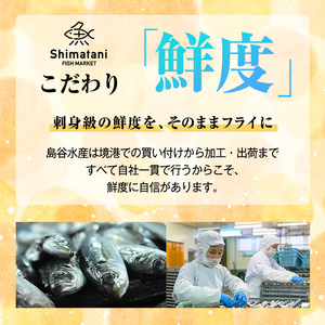 鳥取県産こだわりのアジフィーレフライ(計1.8kg) アジ 冷凍 冷凍食品 惣菜 レトルト おかず 揚げ物 お弁当 【sm-DU001-C】【島谷水産】