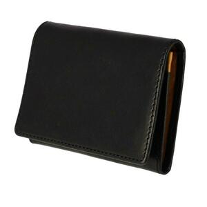 チマブエ Morris 栃木レザー 本革 名刺入れ 【黒】【雑貨 ファッション 人気 おすすめ 】