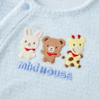 ふるさと納税 玖珠町 ミキハウス 無撚糸パイルツーウェイオール ( ブルー ) |  | 02