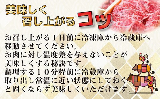 宮崎有田牧場 黒毛和牛 特選肩ローススライス500g　すき焼き しゃぶしゃぶ 国産牛肉＜2-102＞
